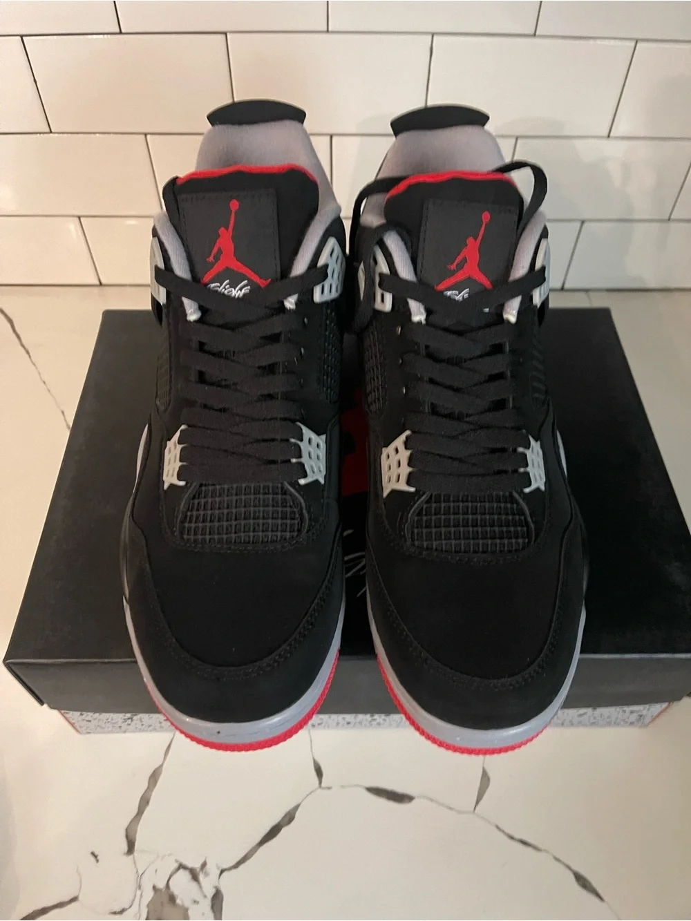 Men’s Retro 4 OG Bred Size 12.